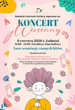 Koncert "Luśka i Muzykant - koncert wiosenny"